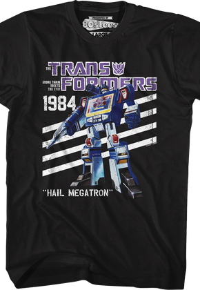 Vintage 1984 Soundwave Transformers T-Shirt