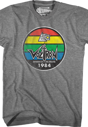 Vintage 1984 Stripes Voltron T-Shirt