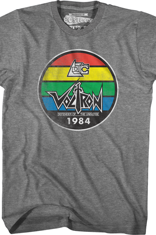 Vintage 1984 Stripes Voltron T-Shirtmain product image