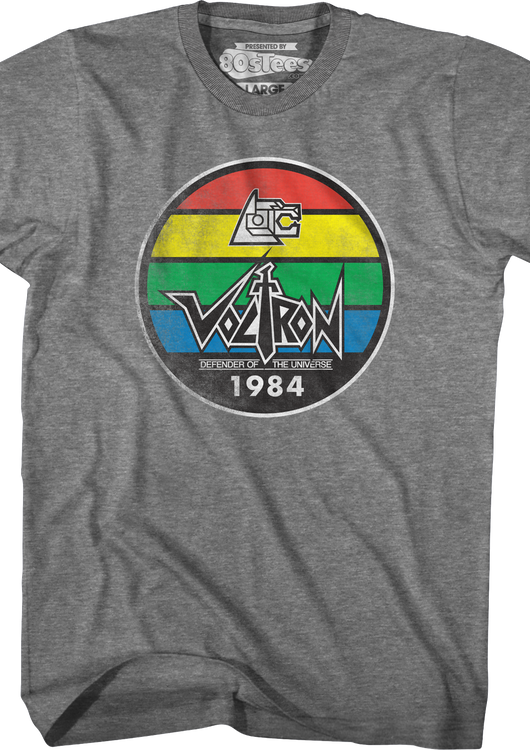 Vintage 1984 Stripes Voltron T-Shirt - main product image