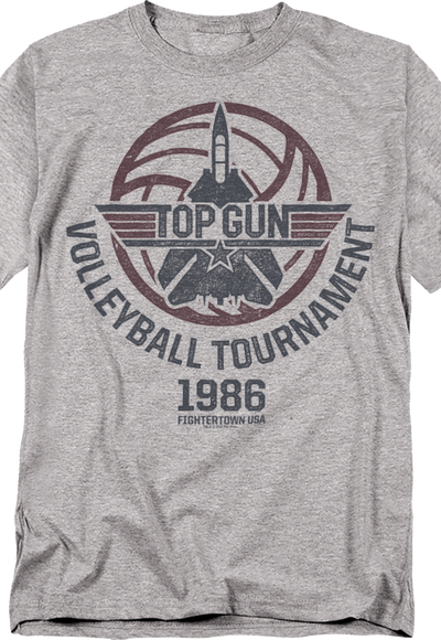 Vintage 1986 Volleyball Tournament Top Gun T-Shirt