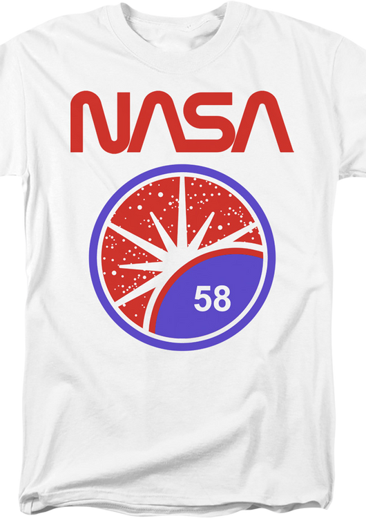 Vintage 58 Circle NASA T-Shirt - main product image