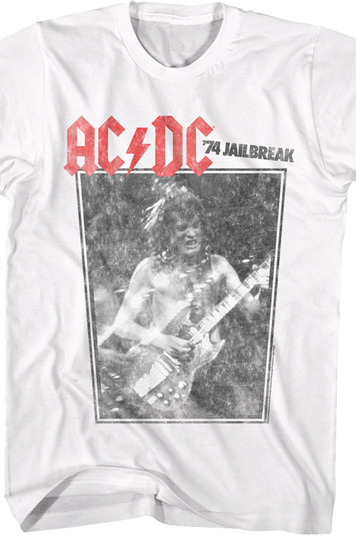 Vintage '74 Jailbreak ACDC Shirtmain product image