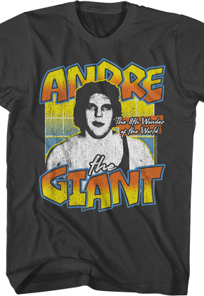 Vintage 8th Wonder Of The World Andre The Giant T-Shirt