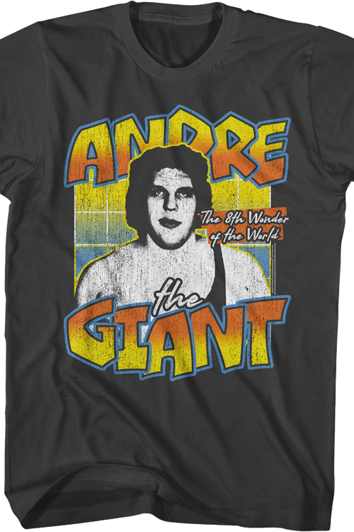 Vintage 8th Wonder Of The World Andre The Giant T-Shirtmain product image