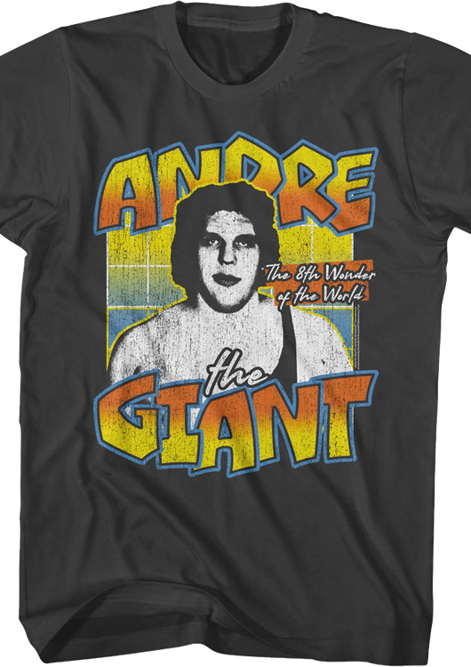 Vintage 8th Wonder Of The World Andre The Giant T-Shirt - main product image