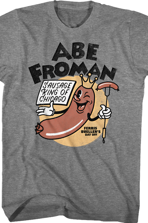 Vintage Abe Froman Sausage King Ferris Bueller's Day Off T-Shirtmain product image