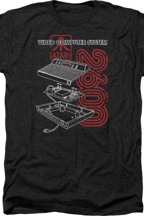 Vintage Atari 2600 Video Computer System T-Shirtmain product image