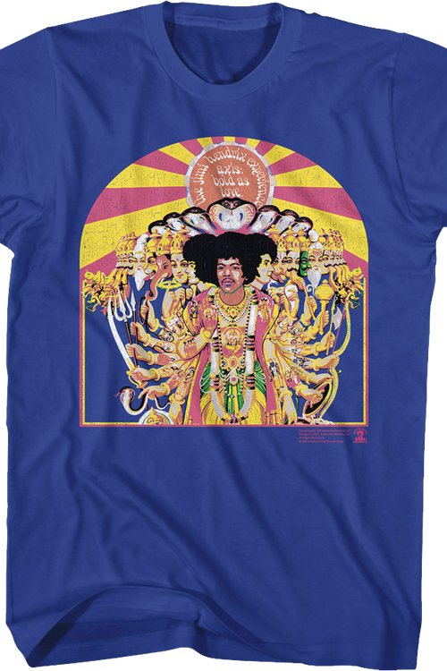 Vintage Axis Bold As Love Jimi Hendrix T Shirt