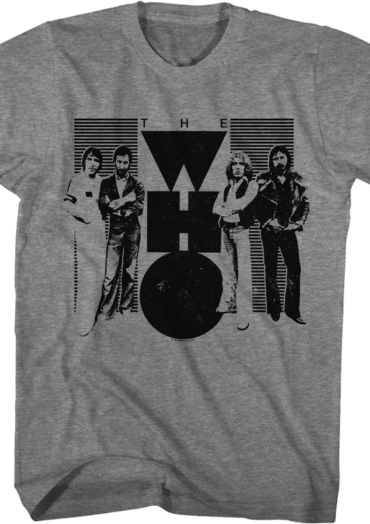 Vintage Band Photo The Who T-Shirt - main product image