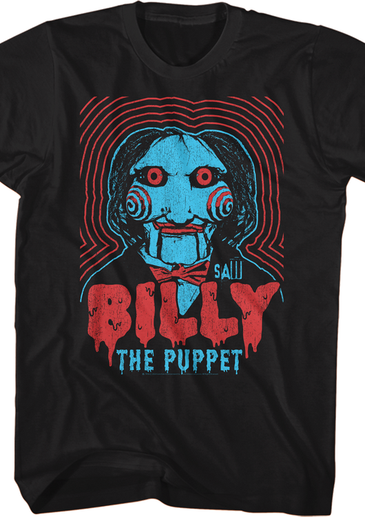 Vintage Billy the Puppet Saw T-Shirt - main product image