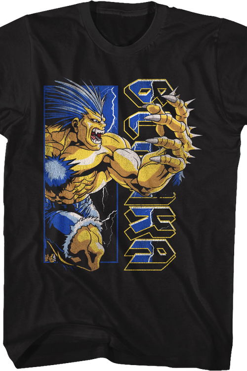 Vintage Blanka Street Fighter T-Shirtmain product image