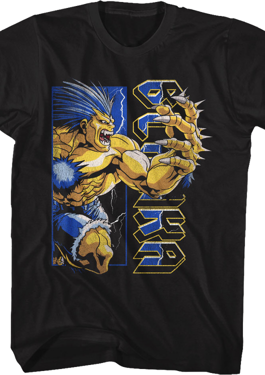 Vintage Blanka Street Fighter T-Shirt - main product image