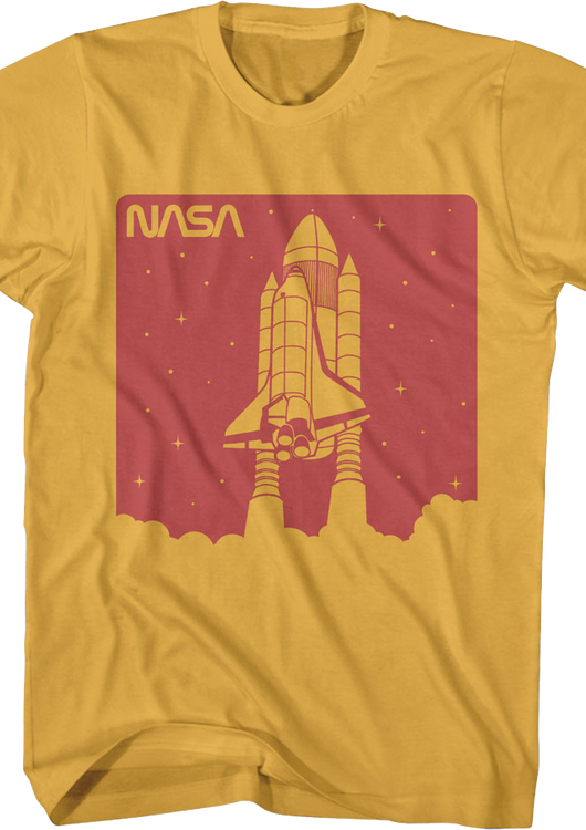 Vintage Blast Off NASA T-Shirt - main product image