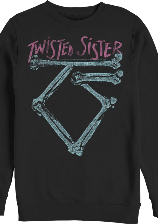 Vintage Bones Logo Twisted Sister Sweatshirt - main product image