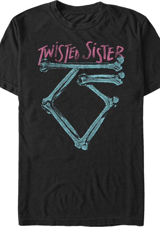 Vintage Bones Logo Twisted Sister T-Shirt - main product image