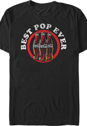 Vintage Bottles Best Pop Ever Coca-Cola Shirt