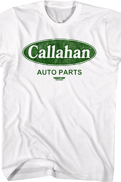 Vintage Callahan Auto Parts Logo Tommy Boy T-Shirtmain product image