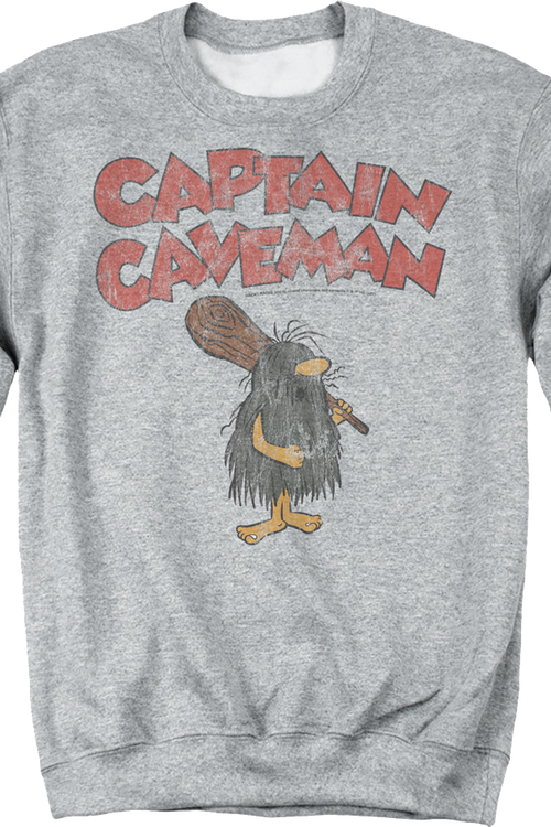 Vintage Captain Caveman Sweatshirtmain product image