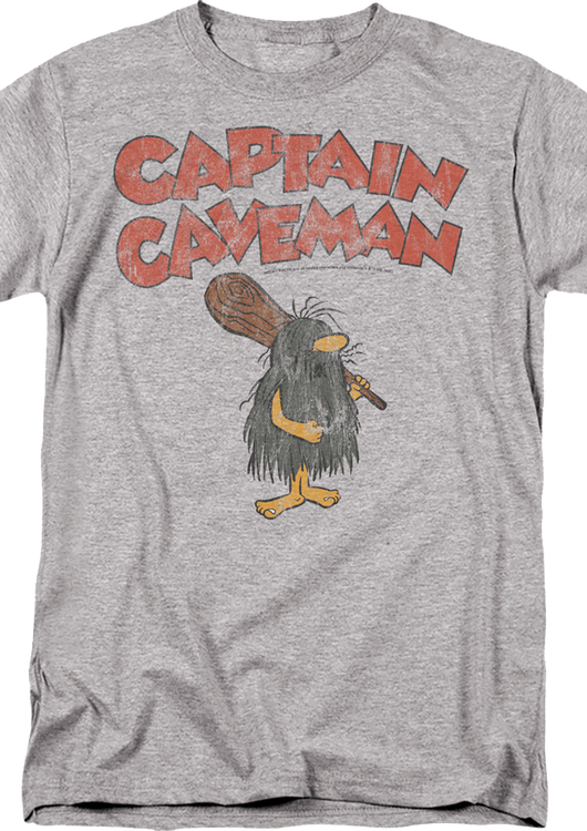 Vintage Captain Caveman T-Shirt - main product image
