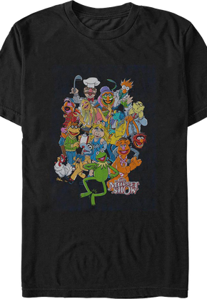 Vintage Cast Photo Muppets T-Shirt