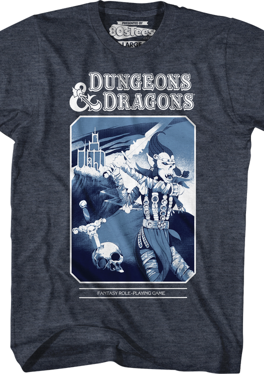 Vintage Castle Mysteries Dungeons & Dragons T-Shirt - main product image