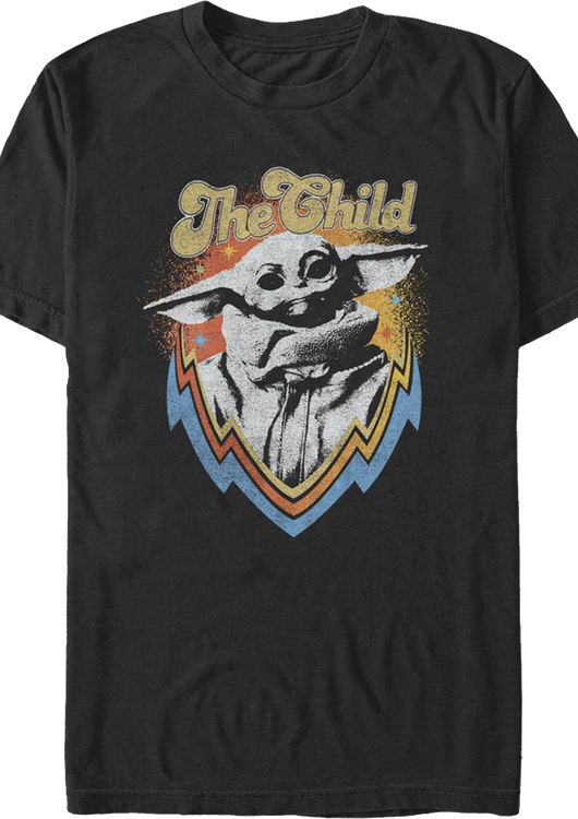 Vintage Child The Mandalorian Star Wars T-Shirt - main product image
