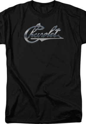 Vintage Chrome Logo Chevrolet T-Shirt