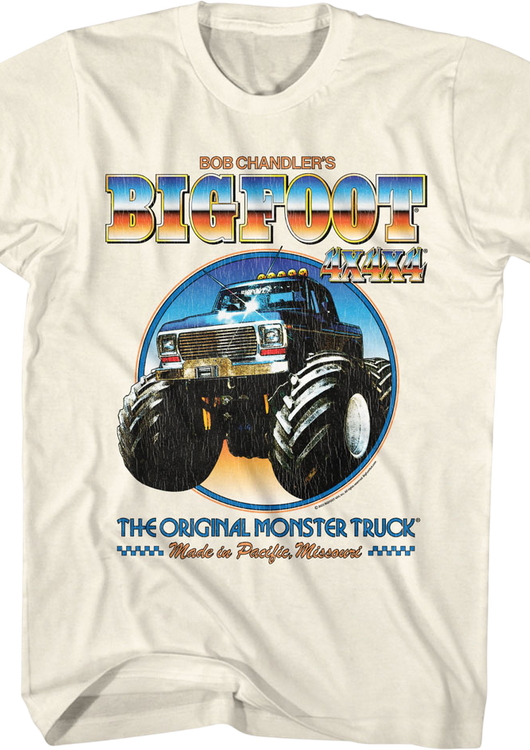 Vintage Circle Bigfoot T-Shirt - main product image