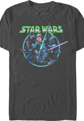 Vintage Circle Photo Star Wars T-Shirt