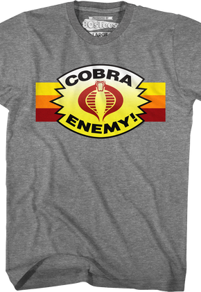 Retro Cobra Enemy GI Joe T-Shirt