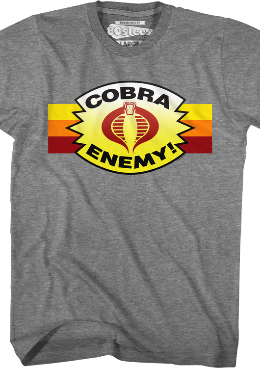 Retro Cobra Enemy GI Joe T-Shirt - main product image
