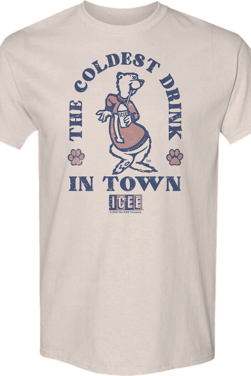 Vintage Coldest Drink In Town ICEE T-Shirtmain product image