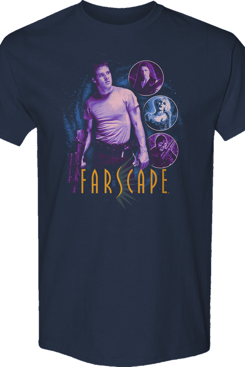 Vintage Collage Farscape T-Shirtmain product image