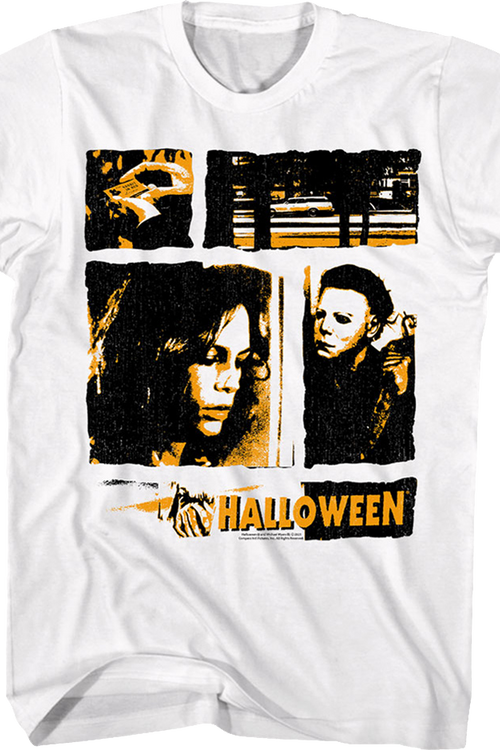 Vintage Collage Halloween T-Shirt - main product image