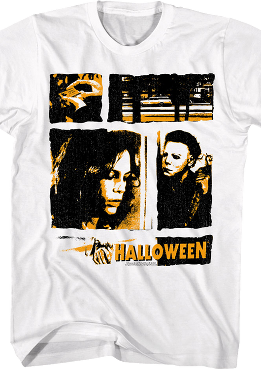 Vintage Collage Halloween T-Shirt - main product image