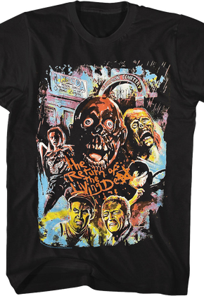 Vintage Collage Return Of The Living Dead T-Shirt