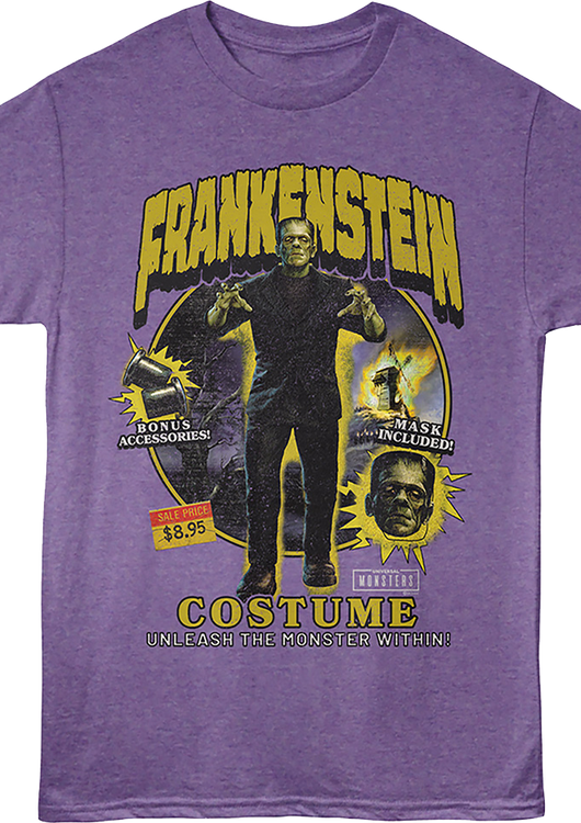 Vintage Costume Unleash The Monster Within Frankenstein T-Shirt - main product image