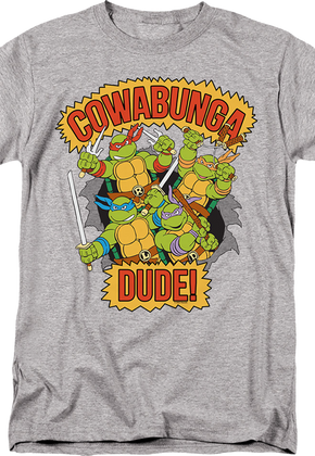Vintage Cowabunga Dude Teenage Mutant Ninja Turtles T-Shirt