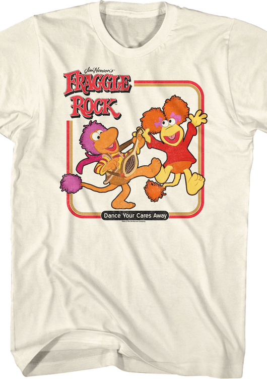 Vintage Dance Your Cares Away Fraggle Rock T-Shirt - main product image