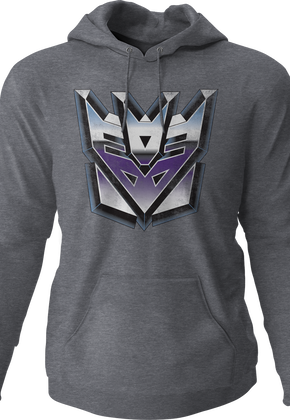 Vintage Decepticons Logo Transformers Pullover Hoodie