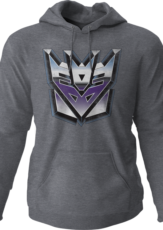 Vintage Decepticons Logo Transformers Pullover Hoodie - main product image