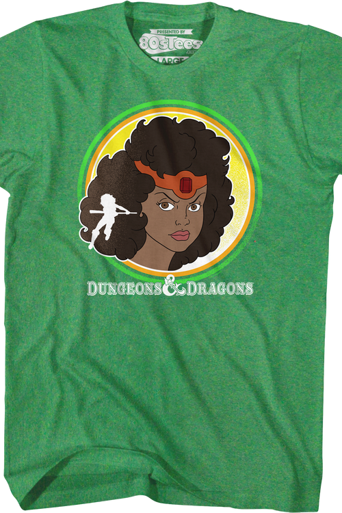 Green Diana the Acrobat Dungeons & Dragons T-Shirtmain product image
