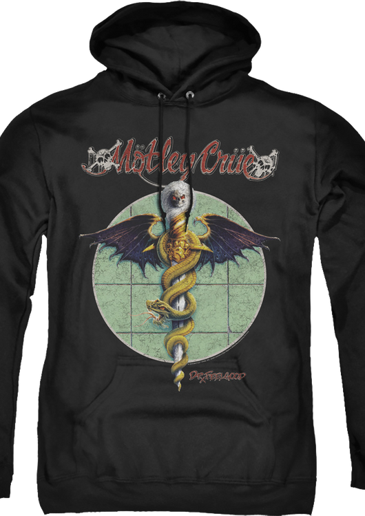 Vintage Dr. Feelgood Motley Crue Hoodie - main product image
