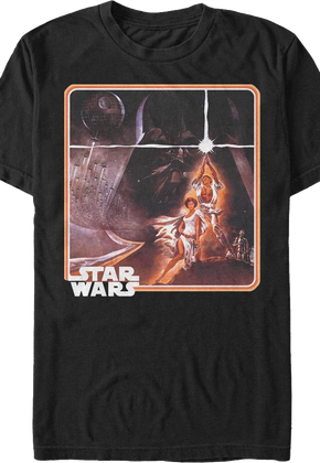 Vintage Episode IV Poster Star Wars T-Shirt