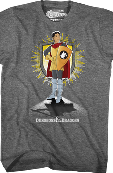 Gray Eric the Cavalier Dungeons & Dragons T-Shirt