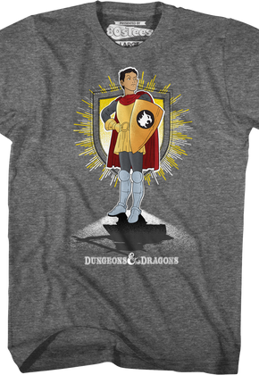 Gray Eric the Cavalier Dungeons & Dragons T-Shirt