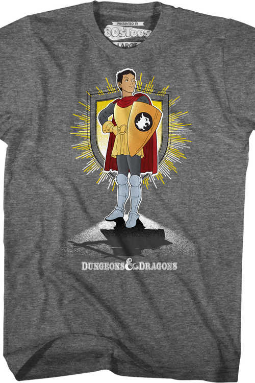 Gray Eric the Cavalier Dungeons & Dragons T-Shirtmain product image