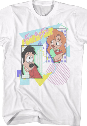 Vintage Eye To Eye A Goofy Movie Disney T-Shirt