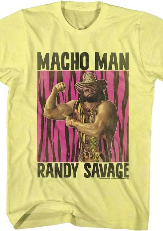 Vintage Flex & Point Macho Man Randy Savage T-Shirt - main product image